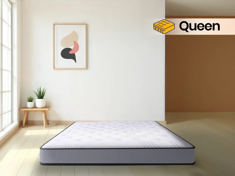 Premium Spring Mattress Queen Bed ( 78 x 60 x 6 Inches )